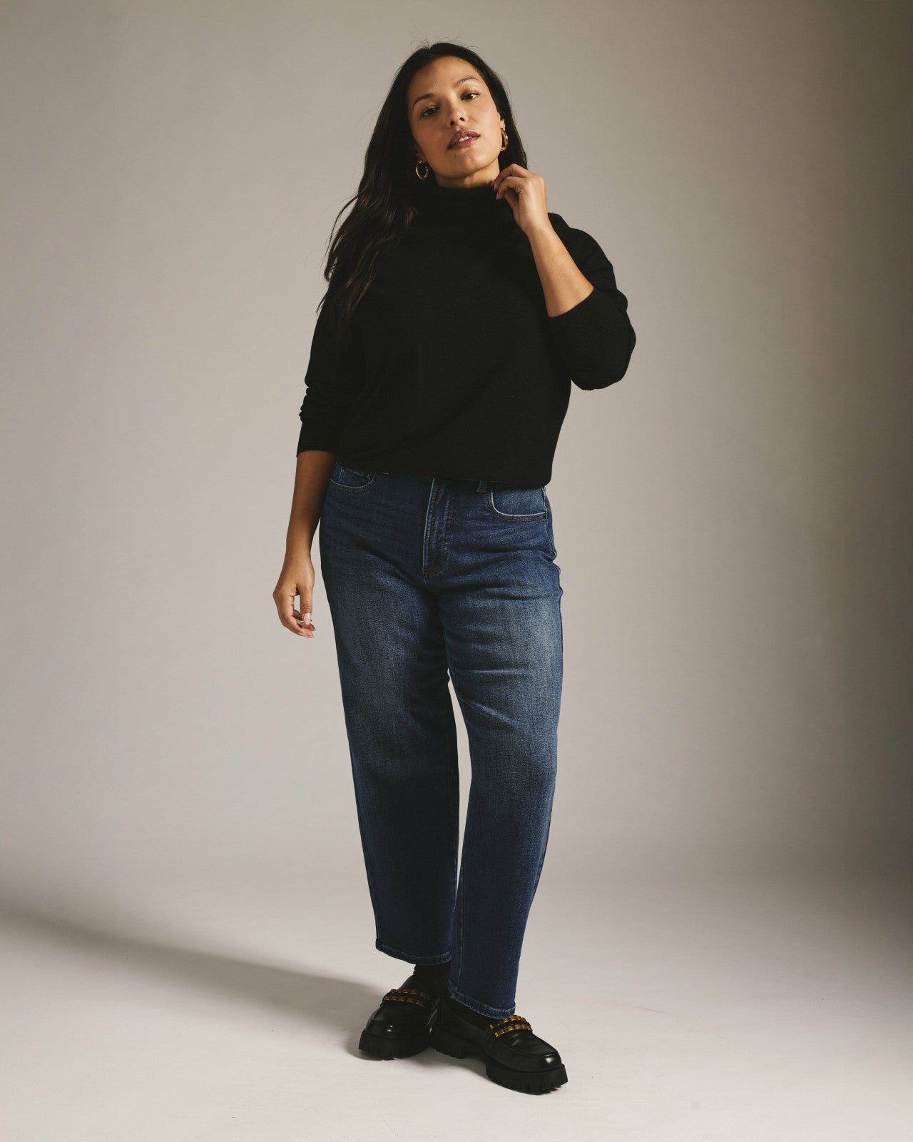 Etta High Rise Straight Leg Jeans 28 Inch - Universal Standard