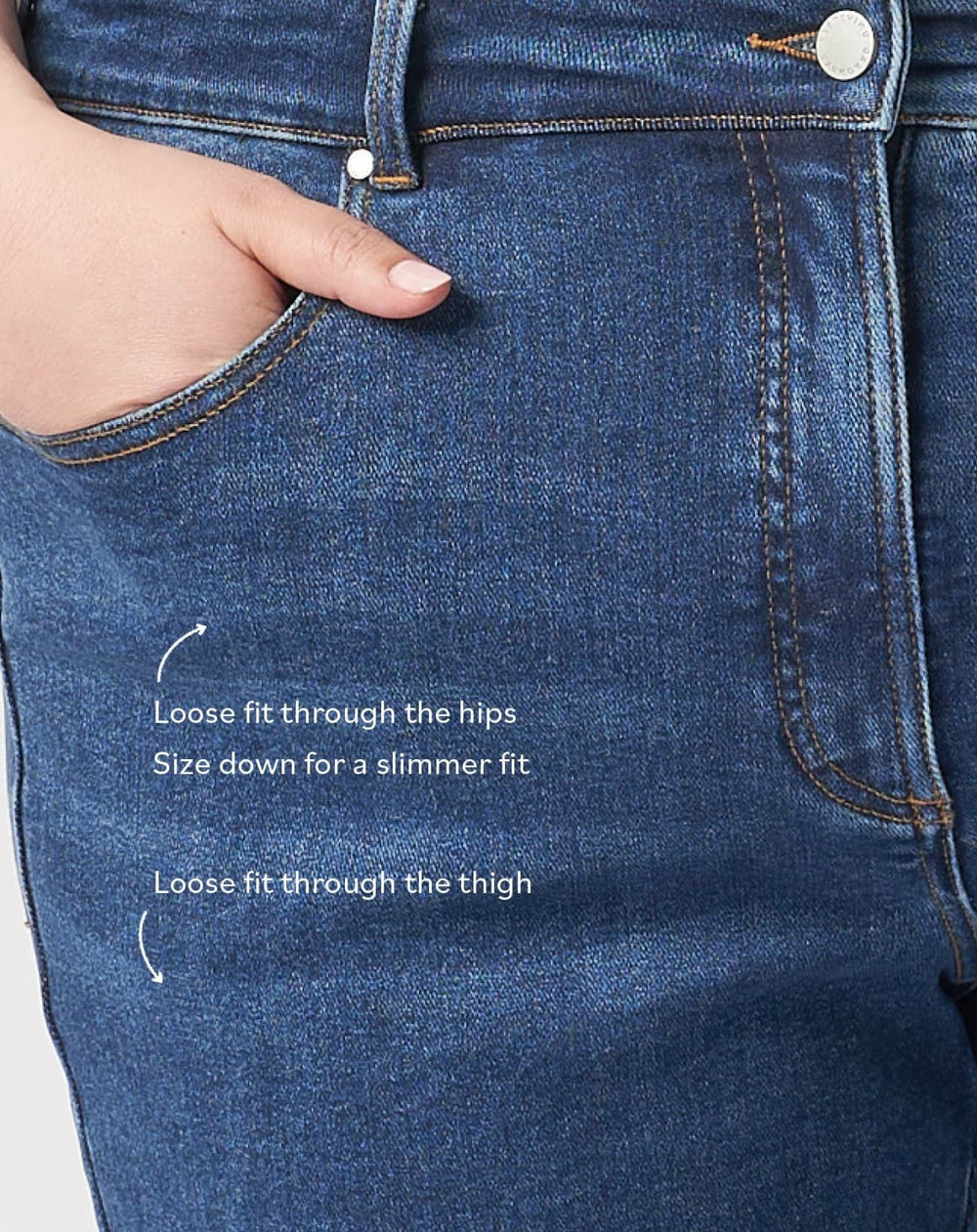 Etta High Rise Straight Leg Jeans 28 Inch - Universal Standard