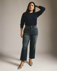 Donna High Rise Curve Straight Leg Jeans 27 Inch - Universal Standard