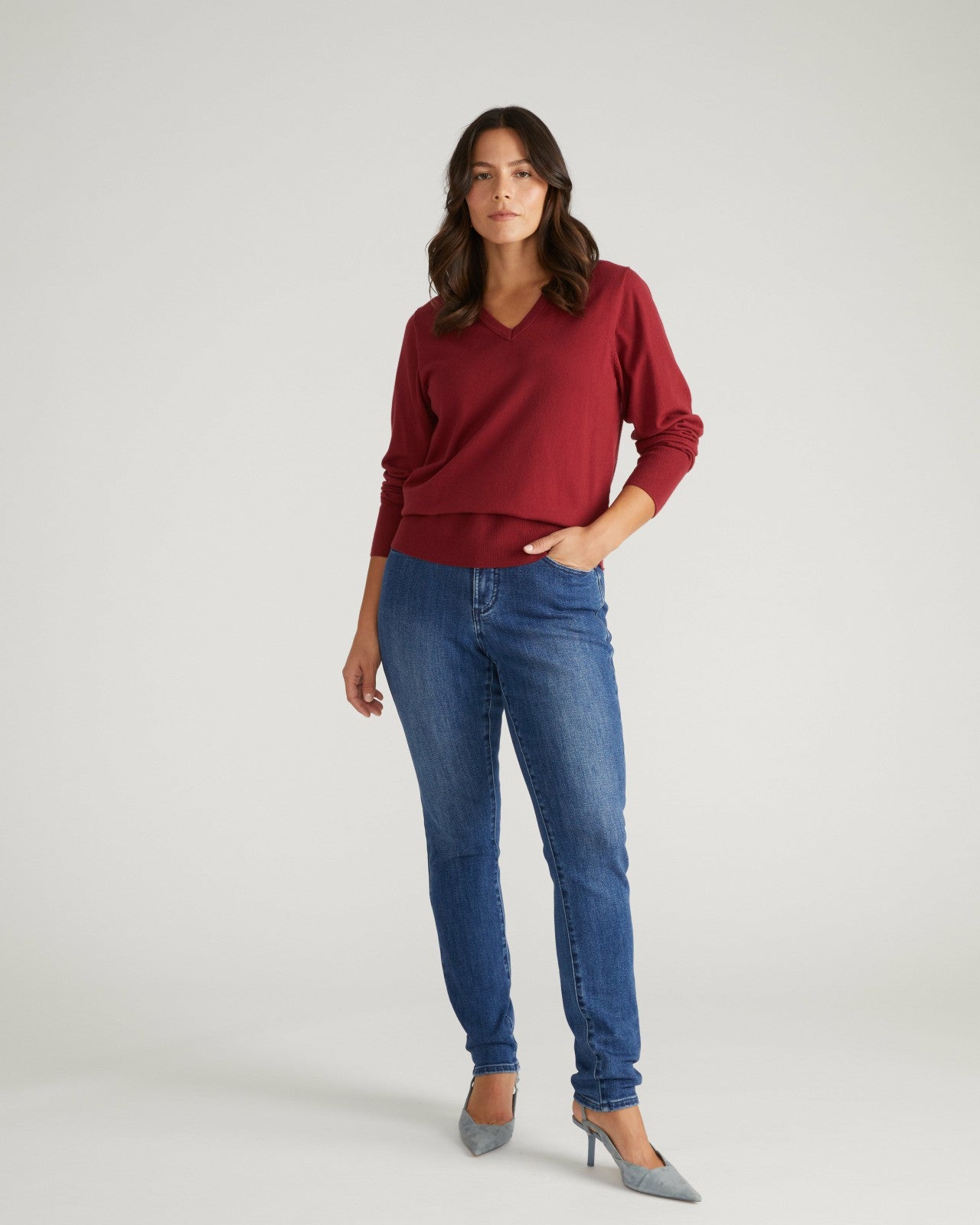 Joni High Rise Curve Slim Leg Jeans 32 Inch - Universal Standard