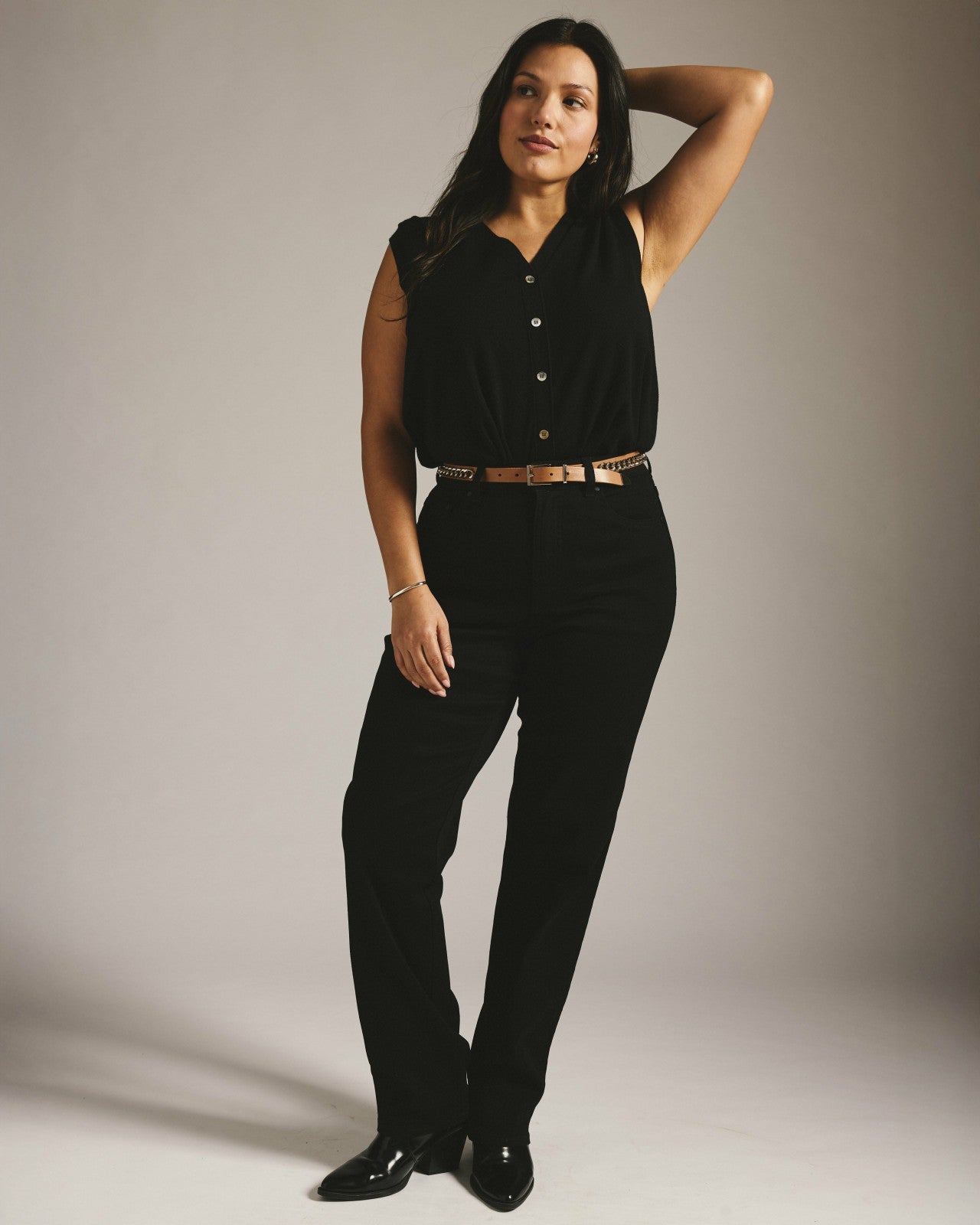 Donna High Rise Curve Straight Leg Jeans 32 Inch - Universal Standard