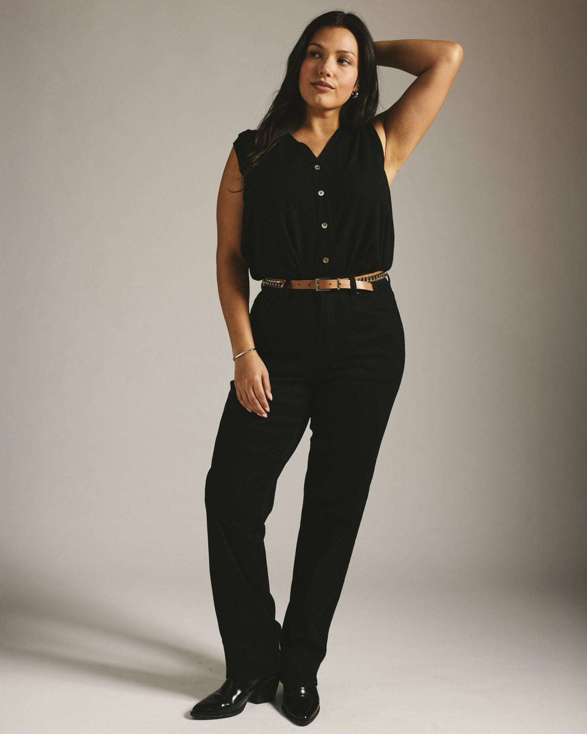Donna High Rise Curve Straight Leg Jeans 32 Inch - Universal Standard