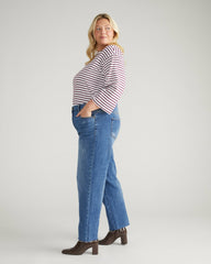 Etta High Rise Straight Leg Jeans 31 Inch - Universal Standard
