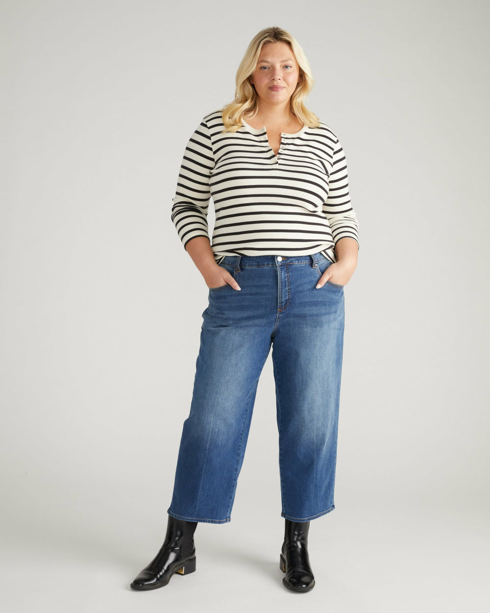 Bae Boyfriend Crop Jeans - Universal Standard