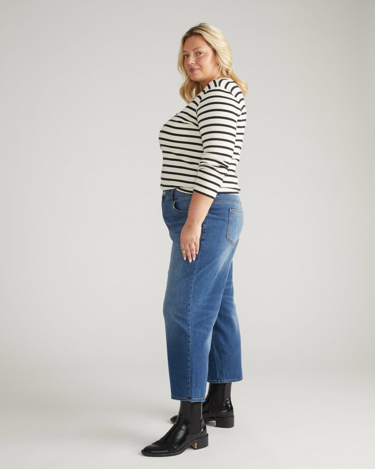 Bae Boyfriend Crop Jeans - Universal Standard