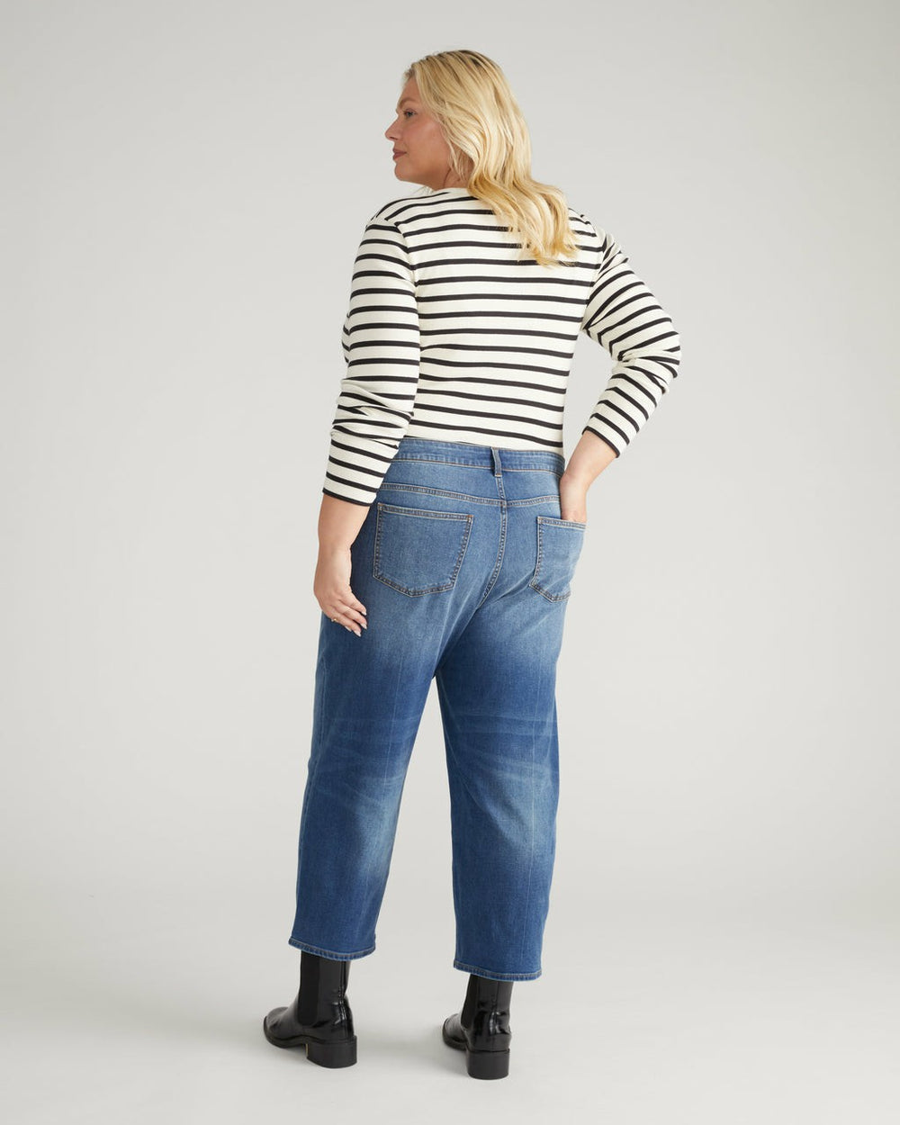 Bae Boyfriend Crop Jeans - Universal Standard