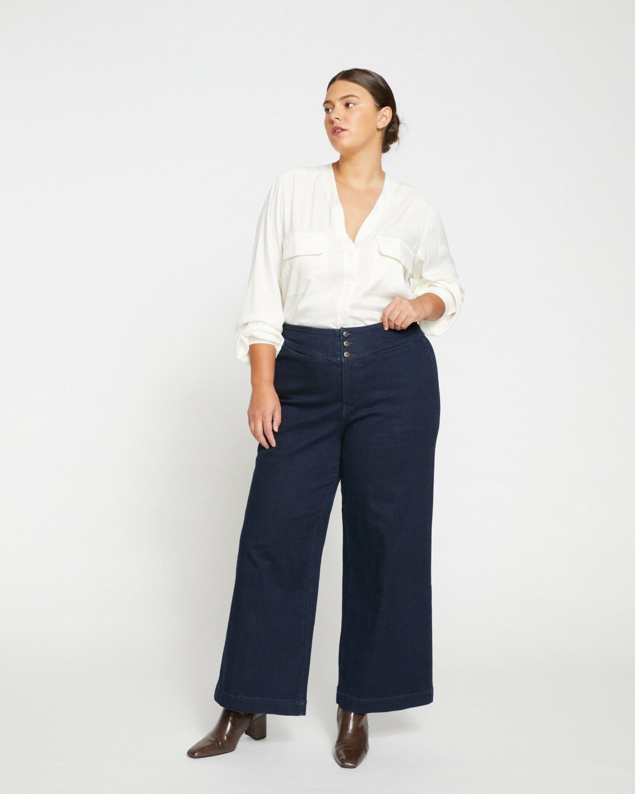 Charlie High Rise Sailor Jeans - Universal Standard