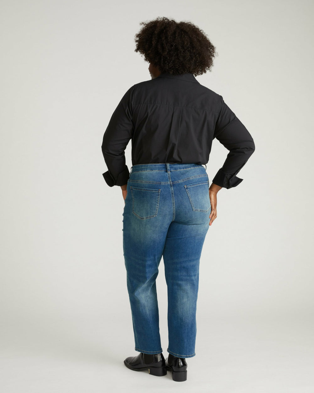 Seine High Rise Straight Leg Jean 29 Inch - Universal Standard