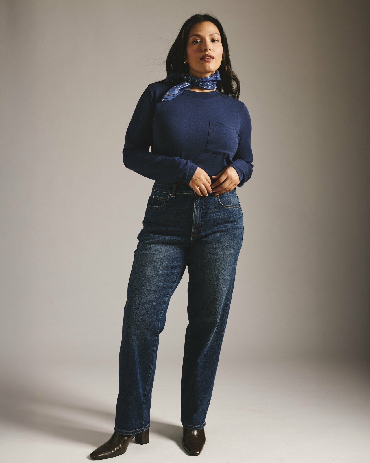 Etta High Rise Straight Leg Jeans 31 Inch - Universal Standard