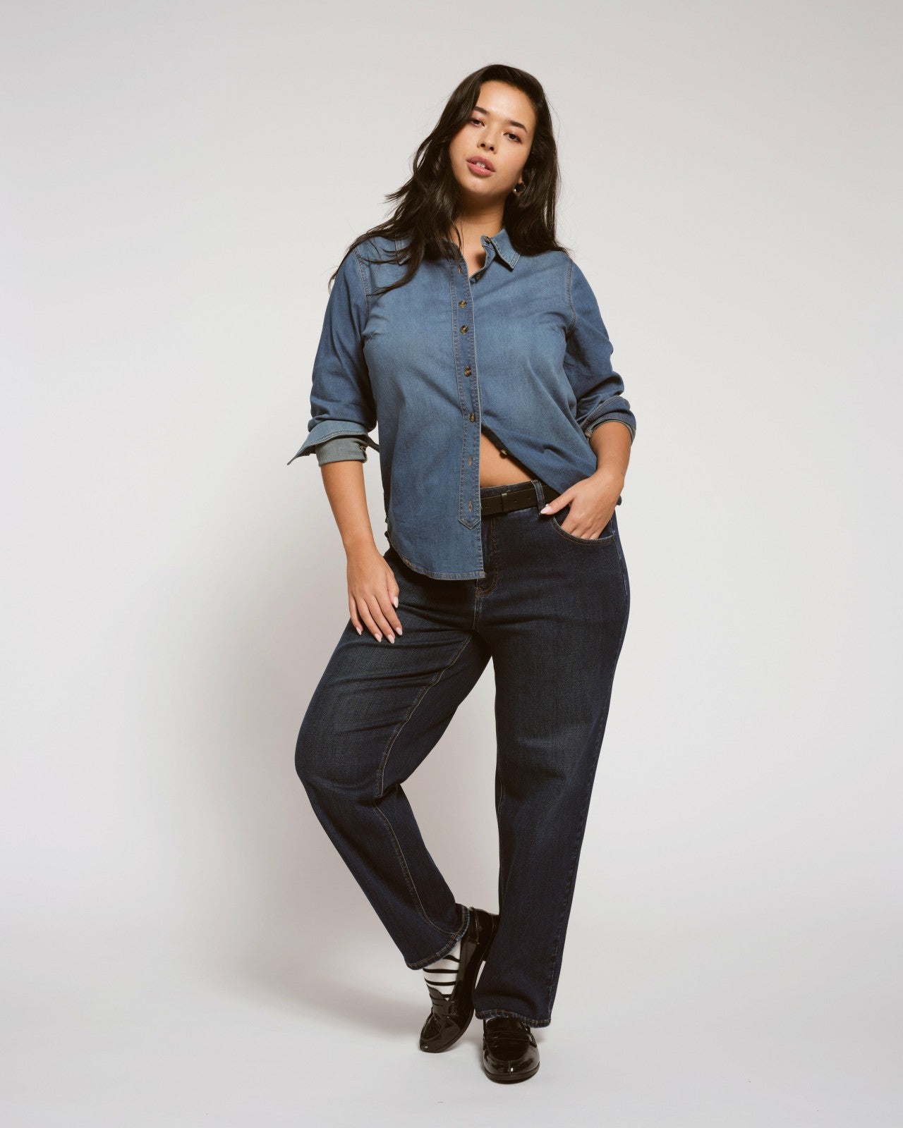 Seine High Rise Straight Leg Jean 29 Inch - Universal Standard