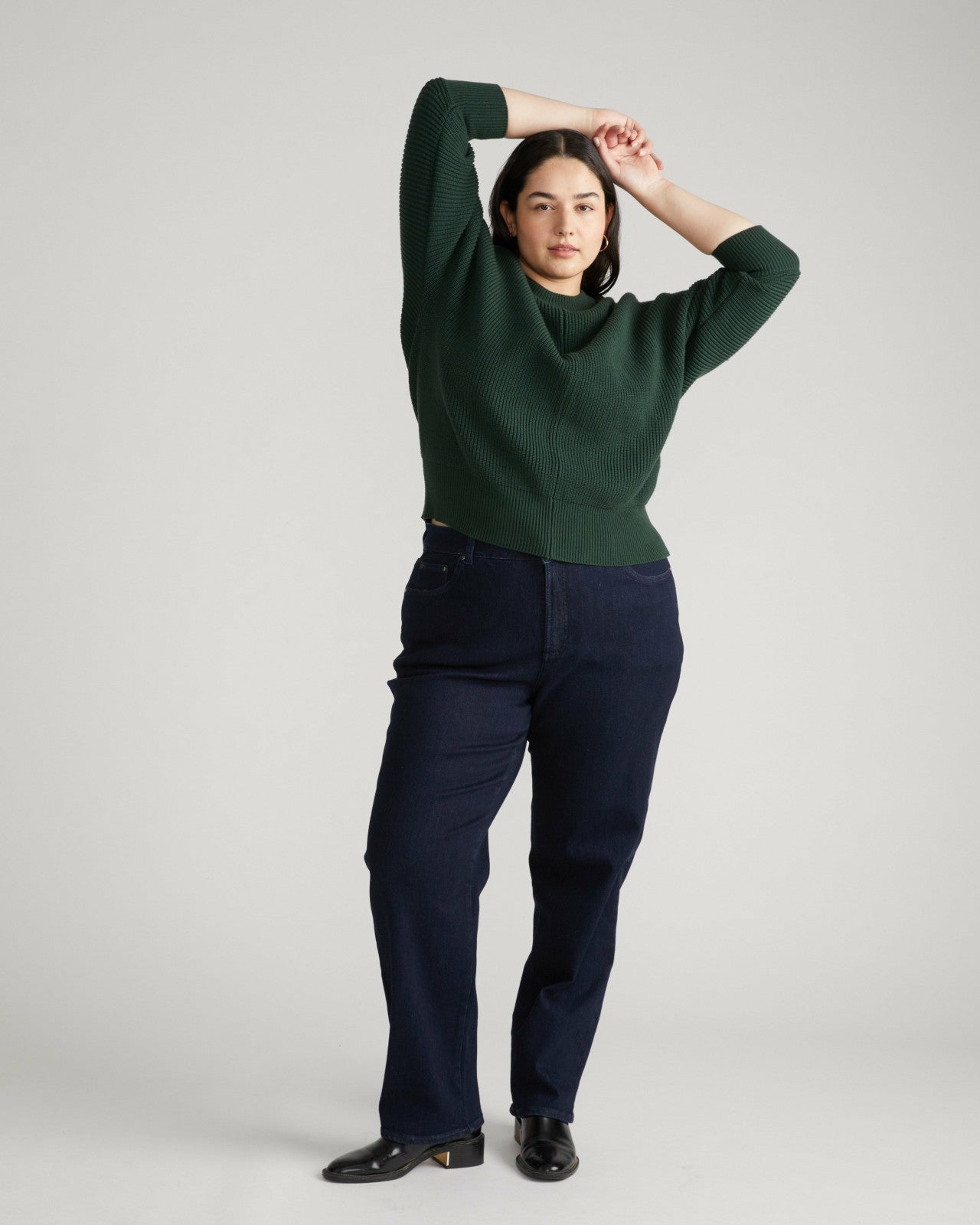 Donna High Rise Curve Straight Leg Jeans 32 Inch - Universal Standard