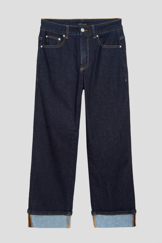 Stevie High Rise Cuffed Straight Leg Jeans - Universal Standard