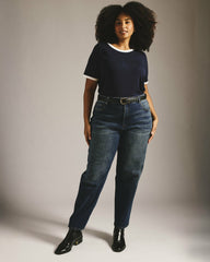 Donna High Rise Curve Straight Leg Jeans 32 Inch - Universal Standard