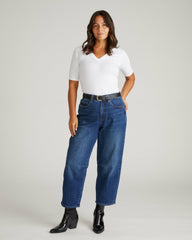 Dakota Cropped Barrel Leg Jeans - Universal Standard