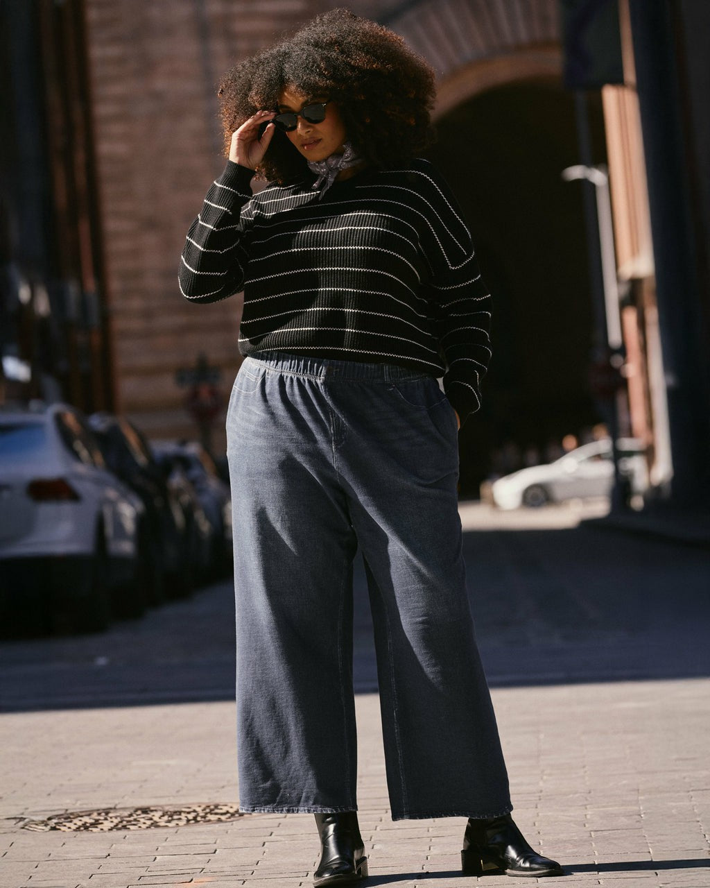 Wide Leg Sweatpant Jeans - Universal Standard