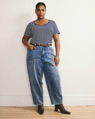 Lou High Rise Barrel Leg Jeans - Universal Standard
