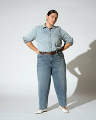 Lou High Rise Barrel Leg Jeans - Universal Standard