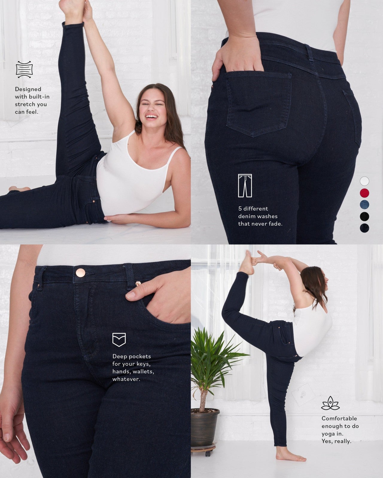 Seine High Rise Skinny Jeans 27 Inch - Universal Standard