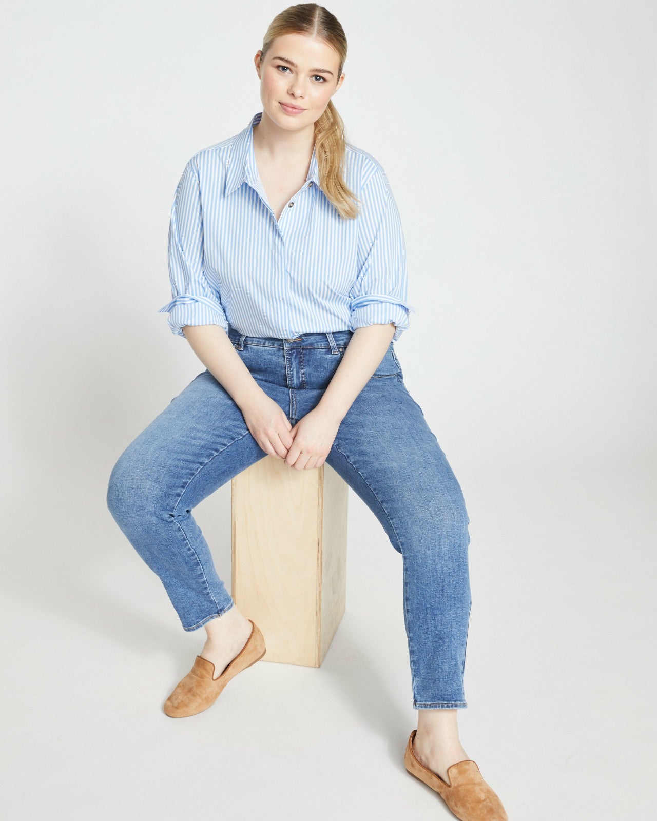 Seine High Rise Skinny Jeans 27 Inch - Universal Standard