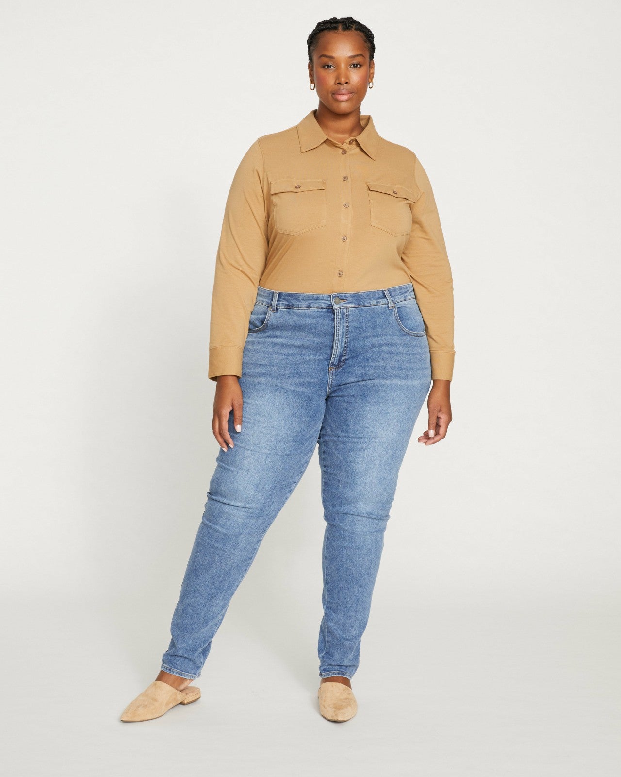Seine Mid Rise Skinny Jeans 32 Inch - Universal Standard