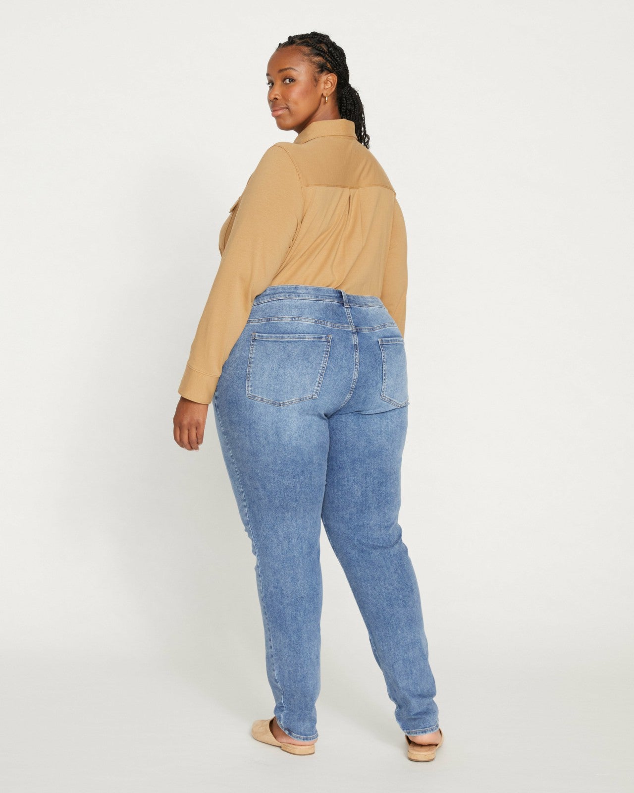 Seine Mid Rise Skinny Jeans 32 Inch - Universal Standard