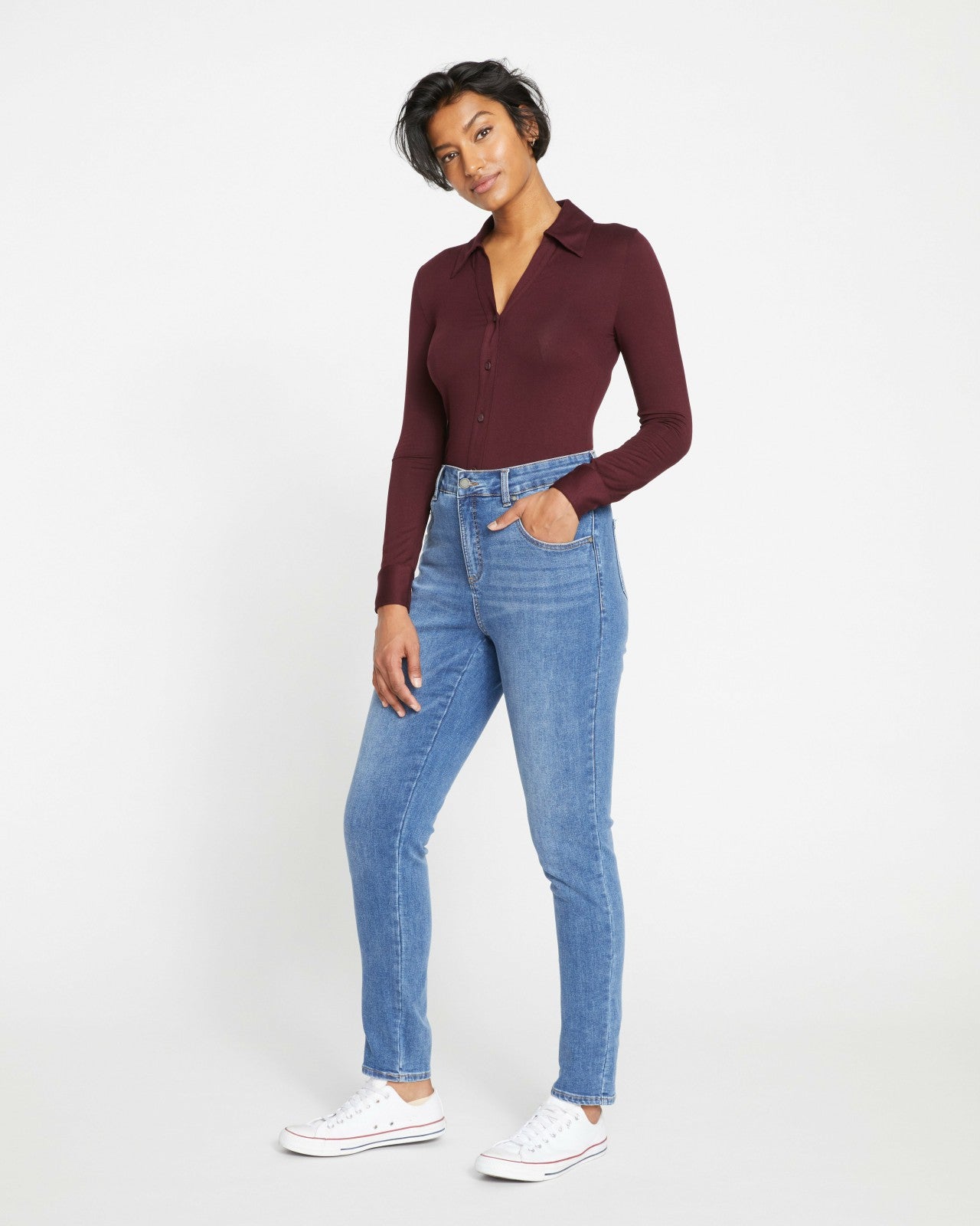 Seine High Rise Skinny Jeans 32 Inch - Universal Standard
