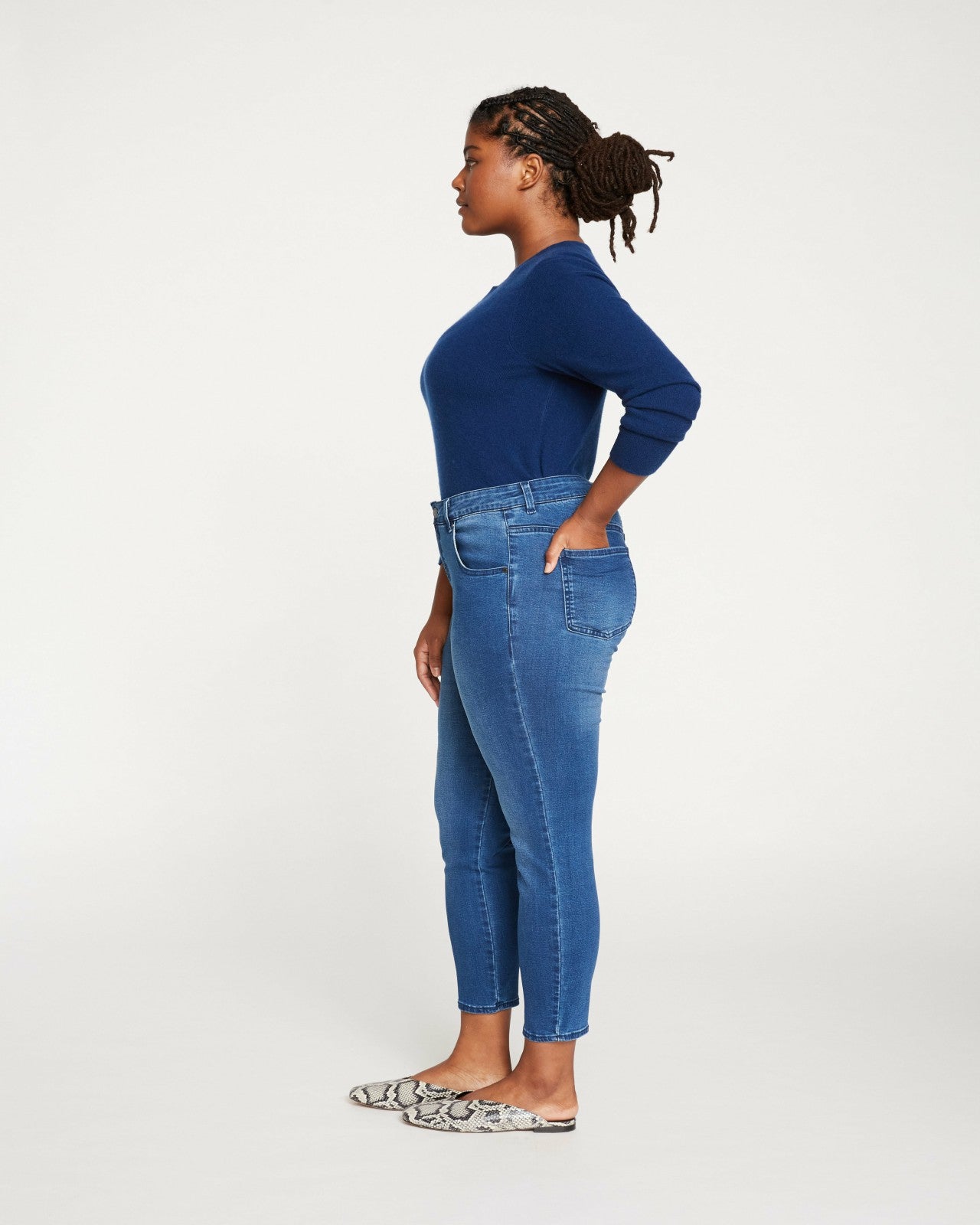 Seine Mid Rise Skinny Jeans 27 Inch - Universal Standard