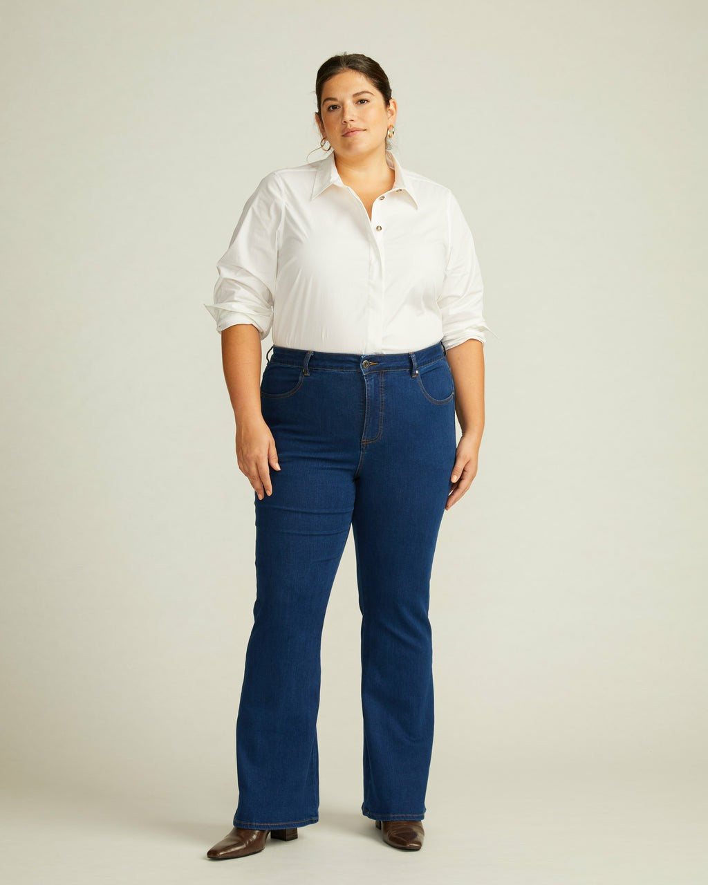 Farrah High Rise Flared Jeans - Universal Standard
