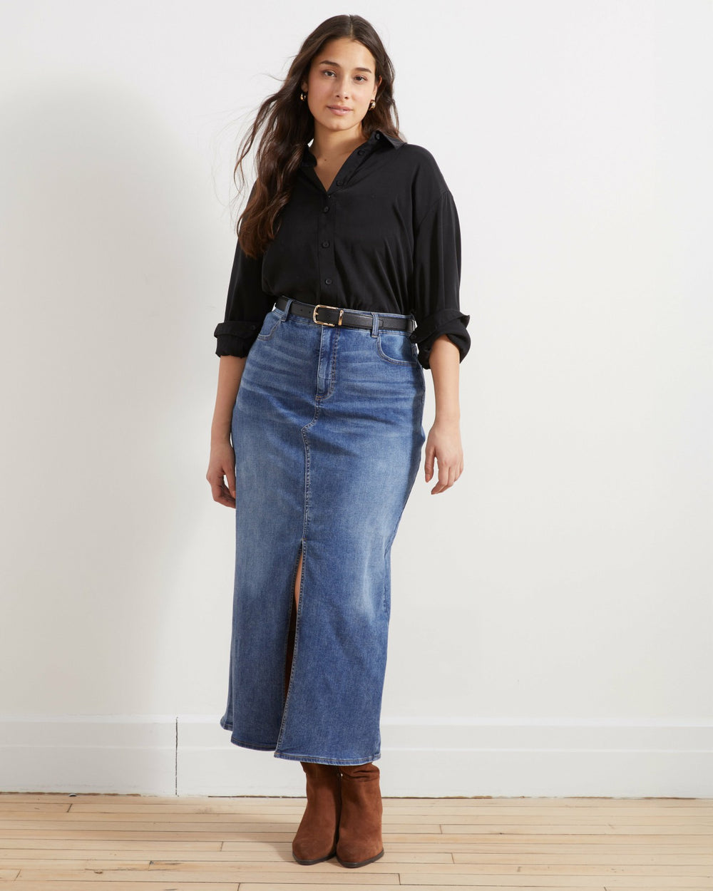 ComfortDenim Maxi Skirt - Universal Standard