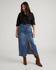 ComfortDenim Maxi Skirt - Universal Standard