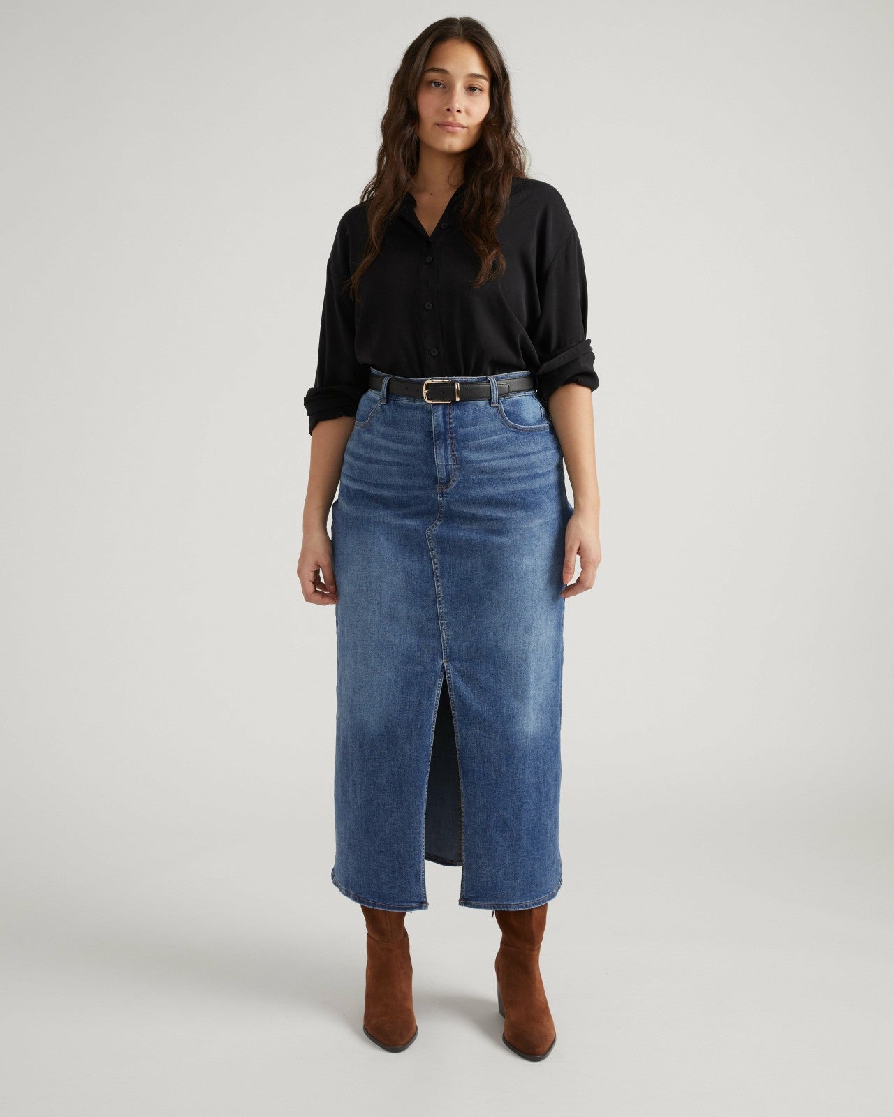 ComfortDenim Maxi Skirt - Universal Standard