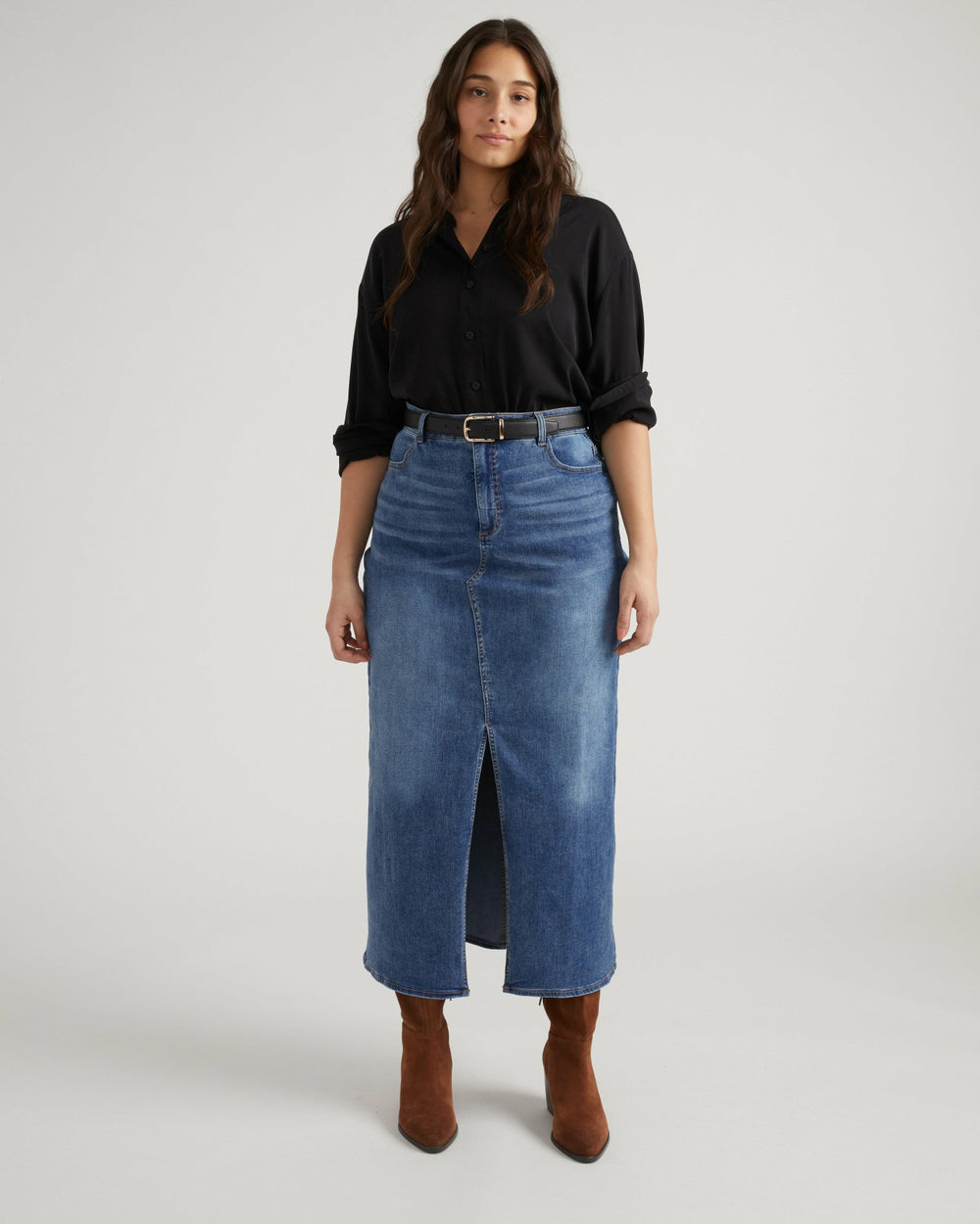 ComfortDenim Maxi Skirt - Universal Standard