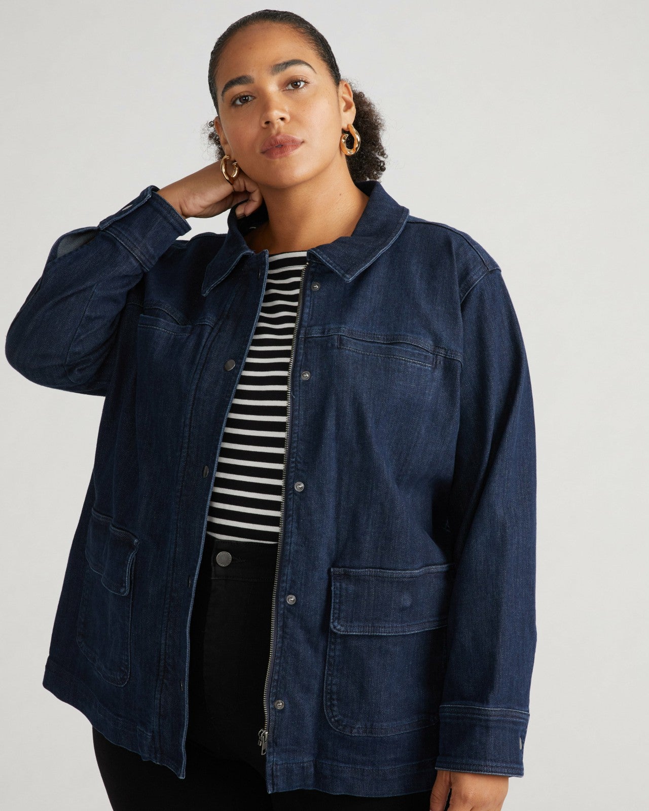 Denim Utility Jacket - Universal Standard