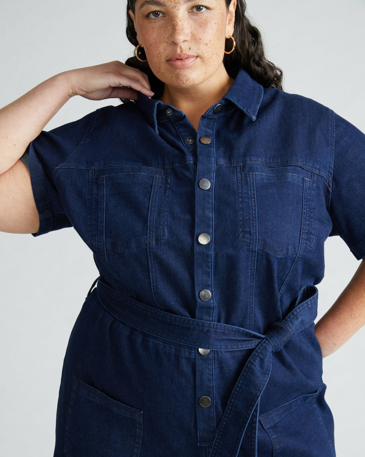Kate Denim Jumpsuit - Universal Standard