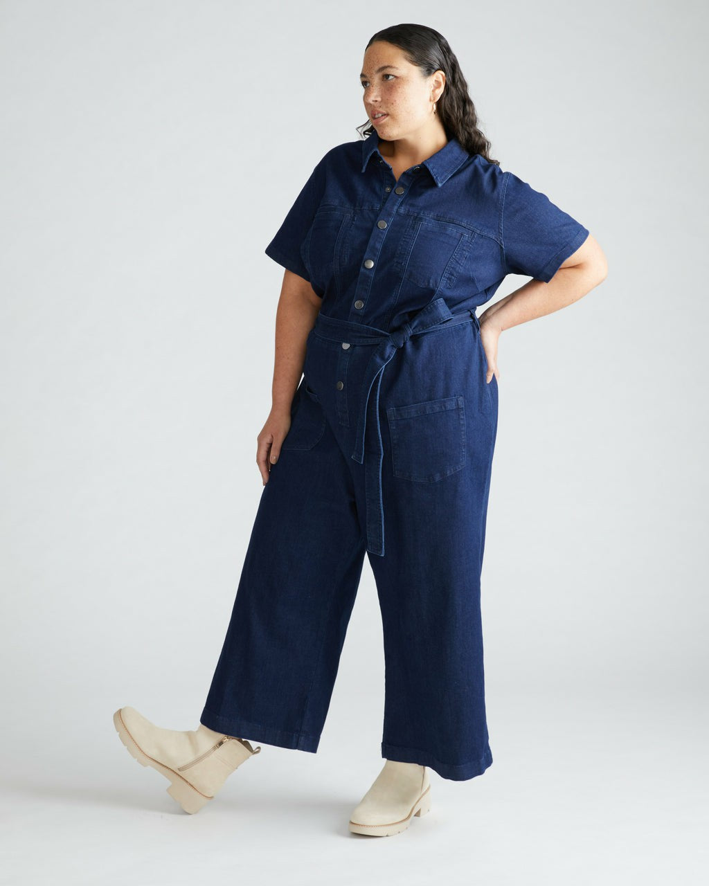 Kate Denim Jumpsuit - Universal Standard