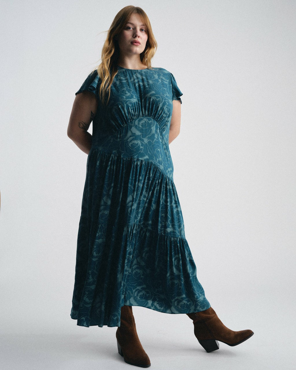 Mariella Stretch Cupro Dress - Universal Standard