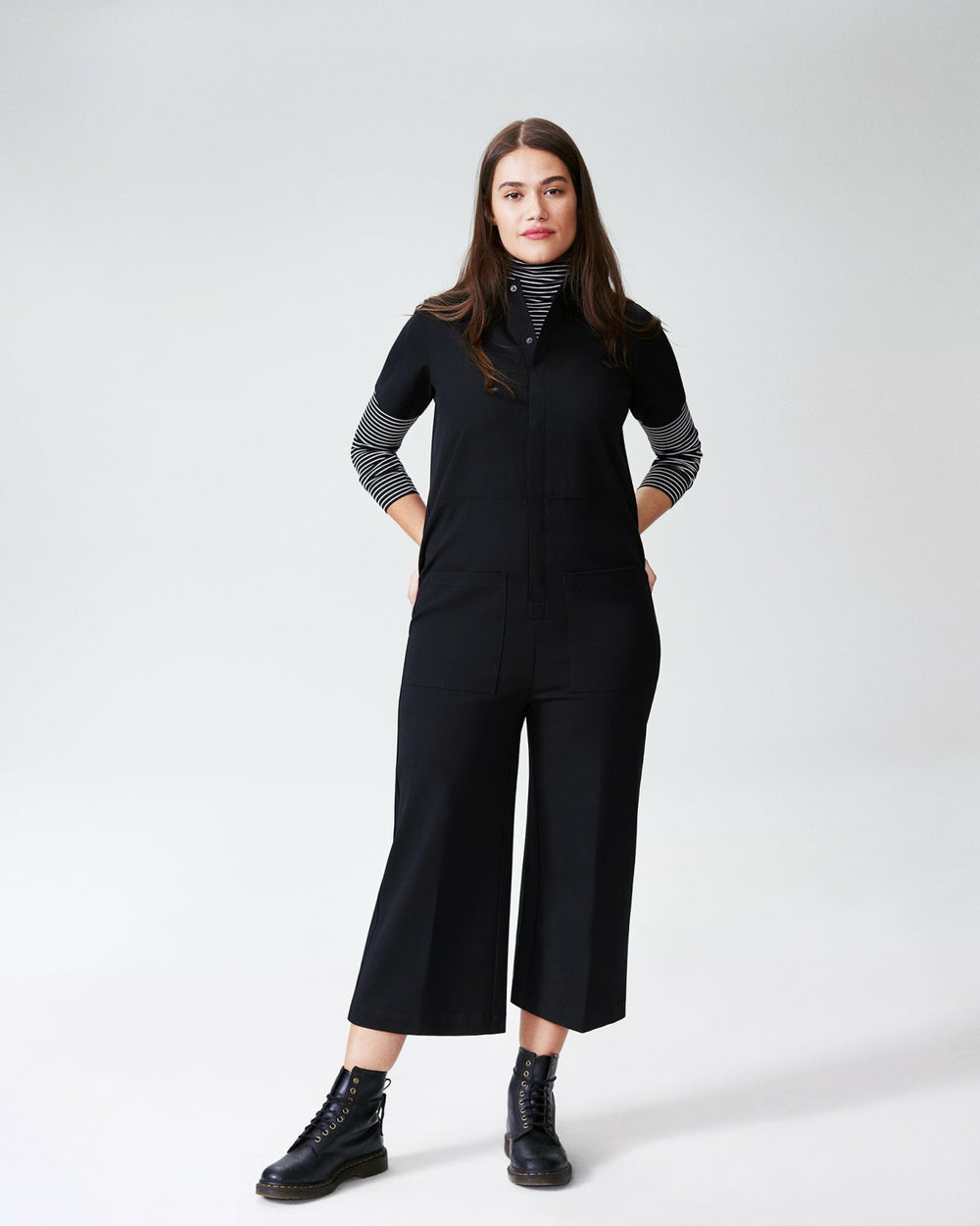 Kate Stretch Cotton Twill Jumpsuit - Universal Standard