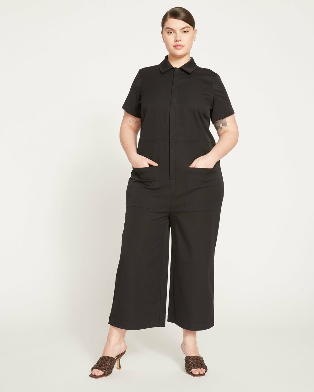 Kate Stretch Cotton Twill Jumpsuit - Universal Standard