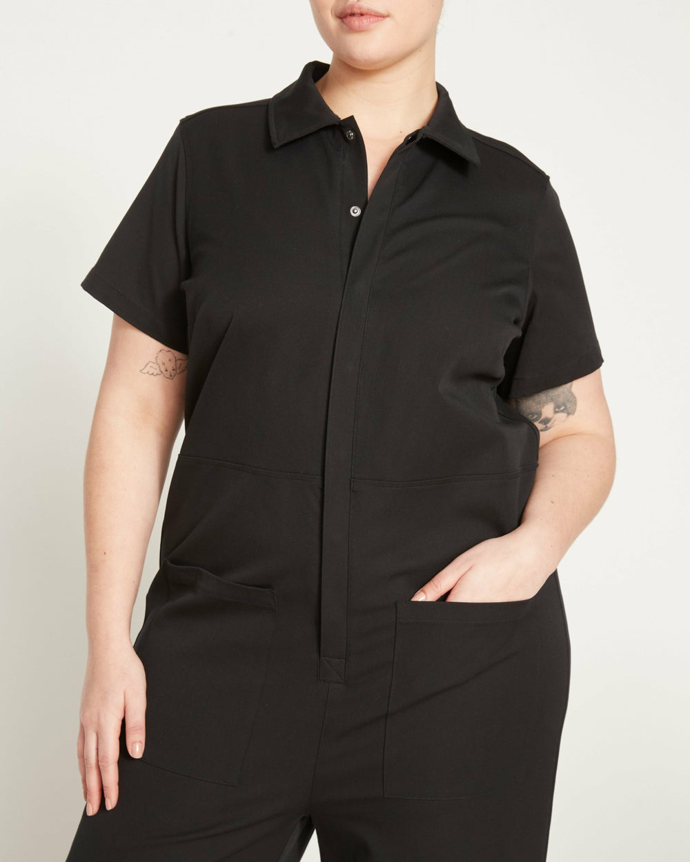 Kate Stretch Cotton Twill Jumpsuit - Universal Standard
