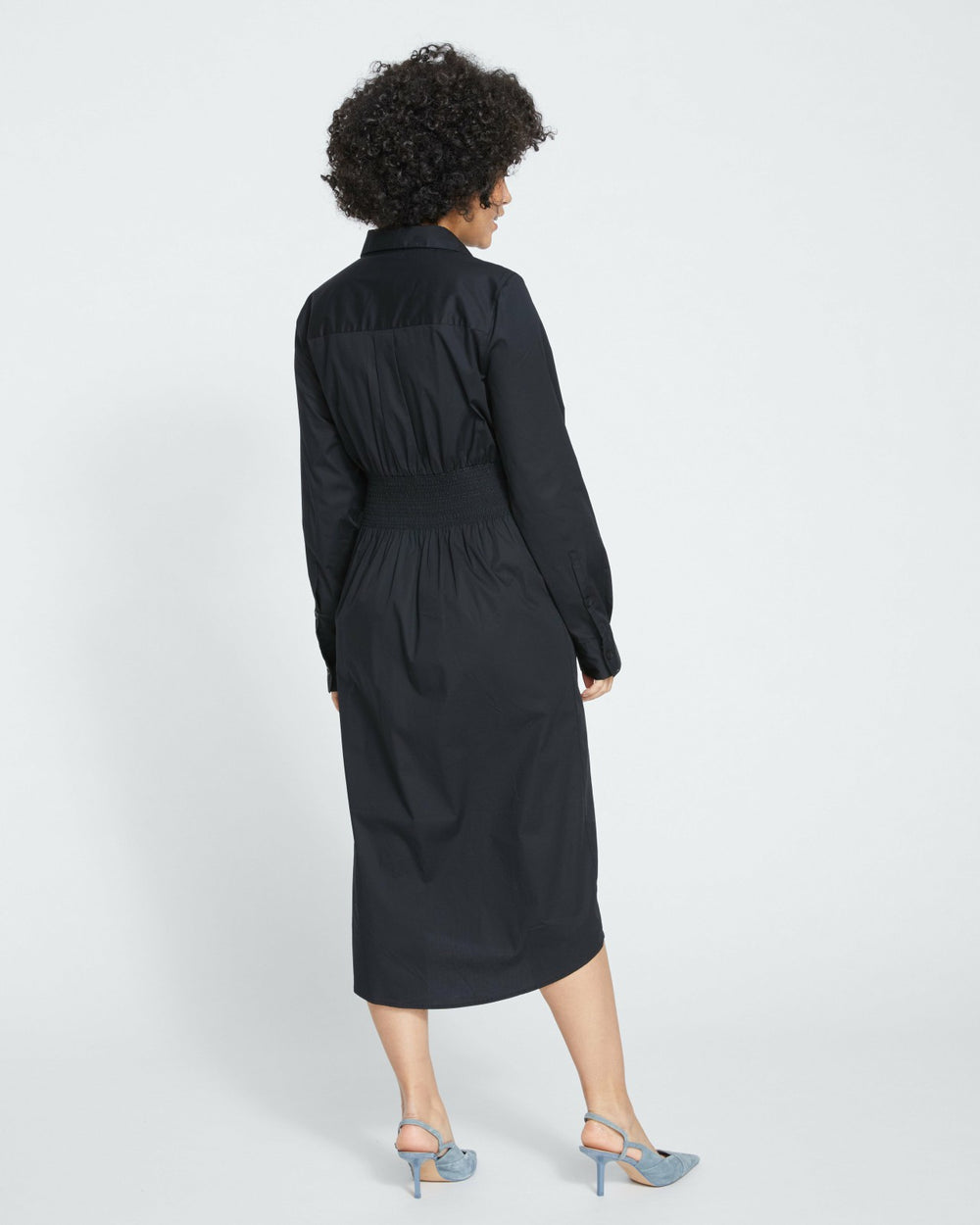 Hamptons Smocked Shirtdress - Universal Standard
