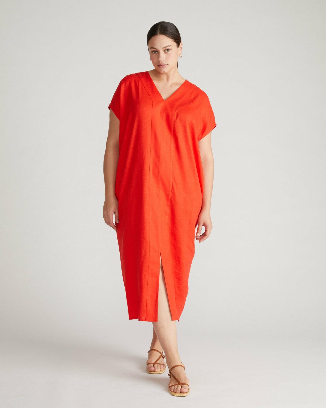 Cabana Linen Blend Kaftan - Universal Standard