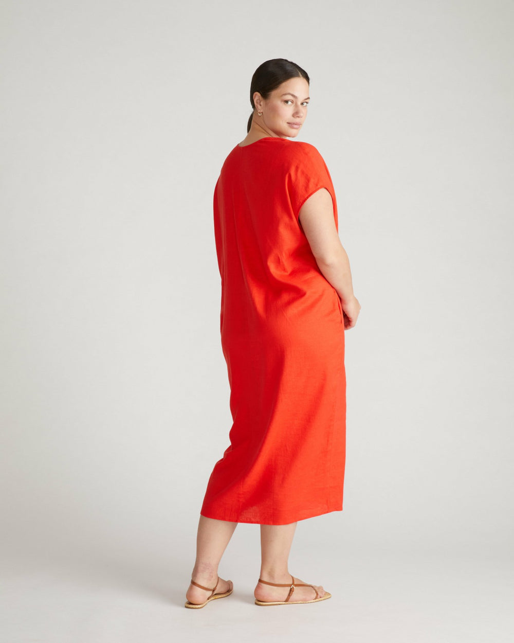 Cabana Linen Blend Kaftan - Universal Standard