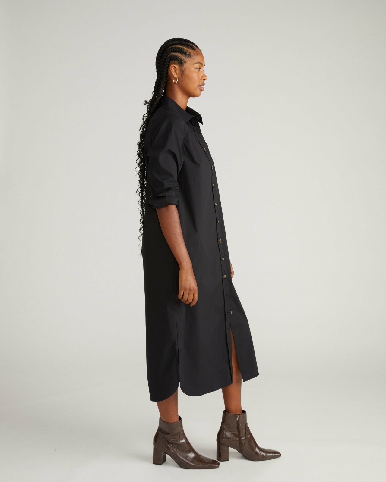 Odeon Stretch Poplin Shirtdress - Universal Standard