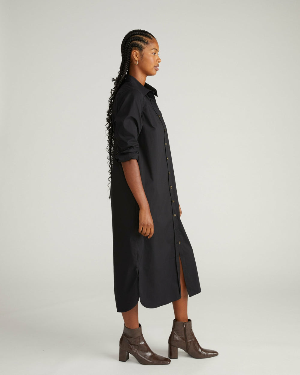 Odeon Stretch Poplin Shirtdress - Universal Standard