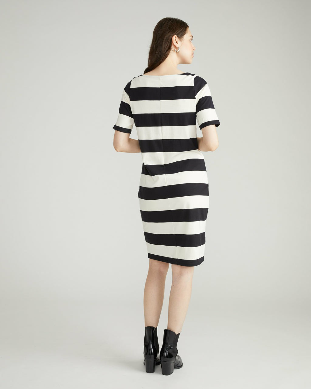 Belle Breton Stripe Jersey Dress - Universal Standard