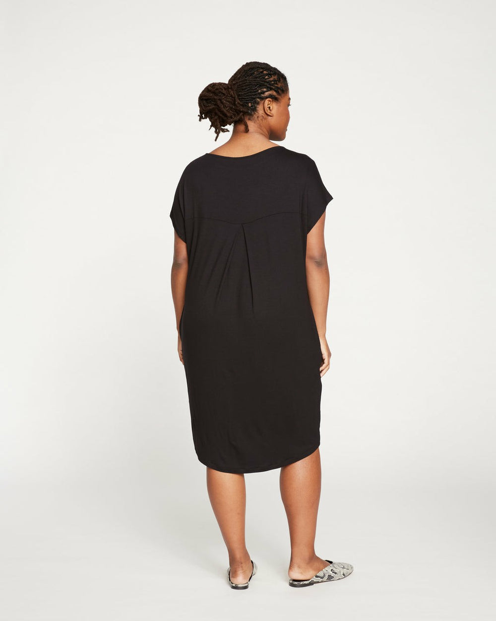 Helen Liquid Jersey Shift Dress - Universal Standard