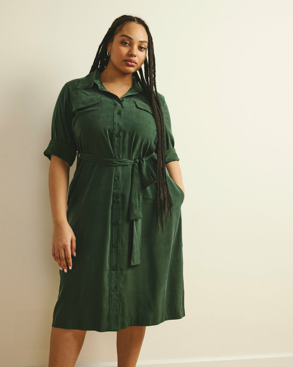 Cooling Stretch Cupro Savannah Dress - Universal Standard