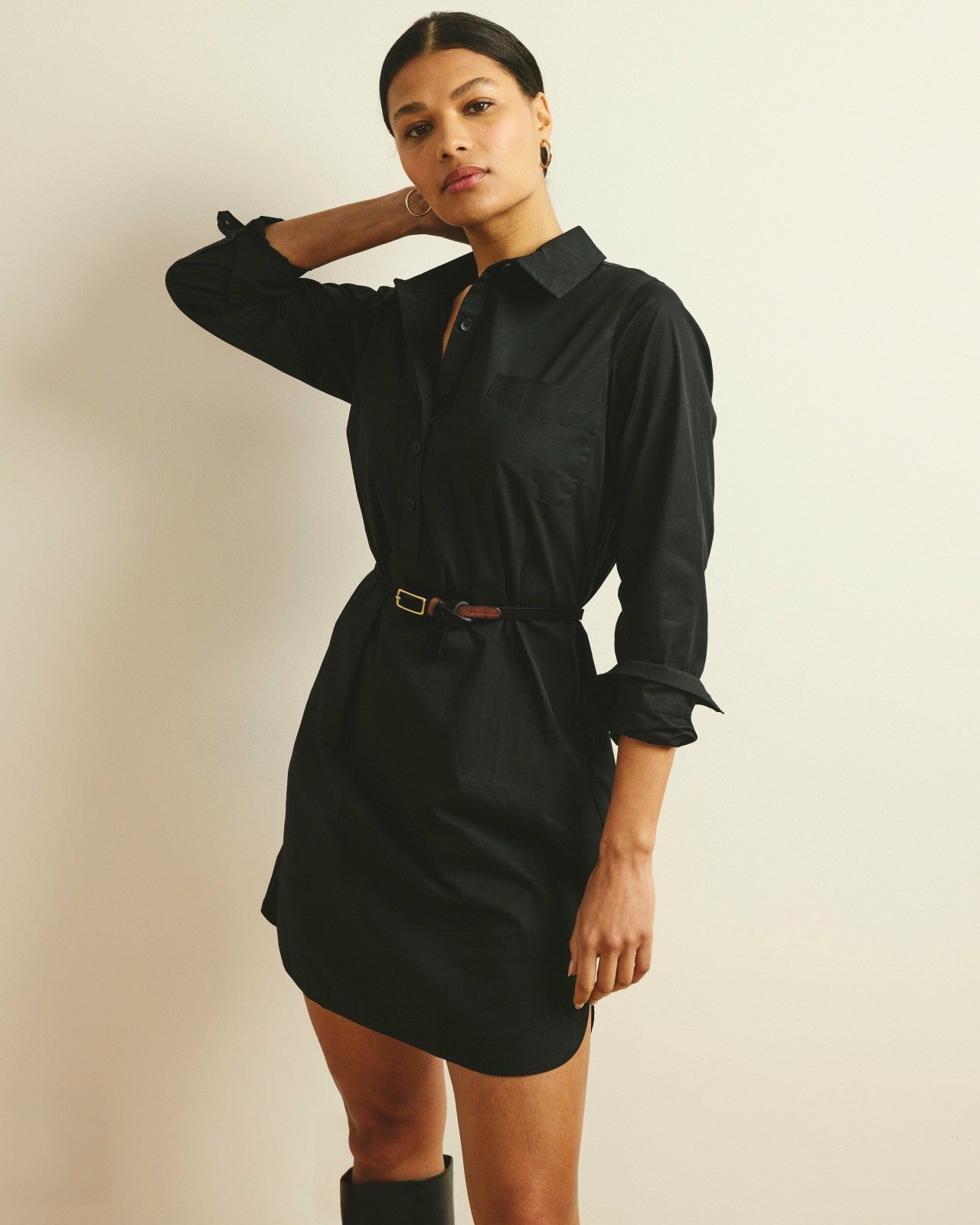 Stretch Poplin Rubicon Shirtdress - Universal Standard