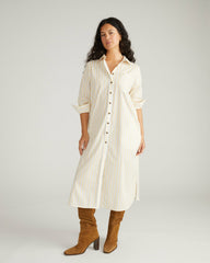 Odeon Stretch Poplin Shirtdress - Universal Standard