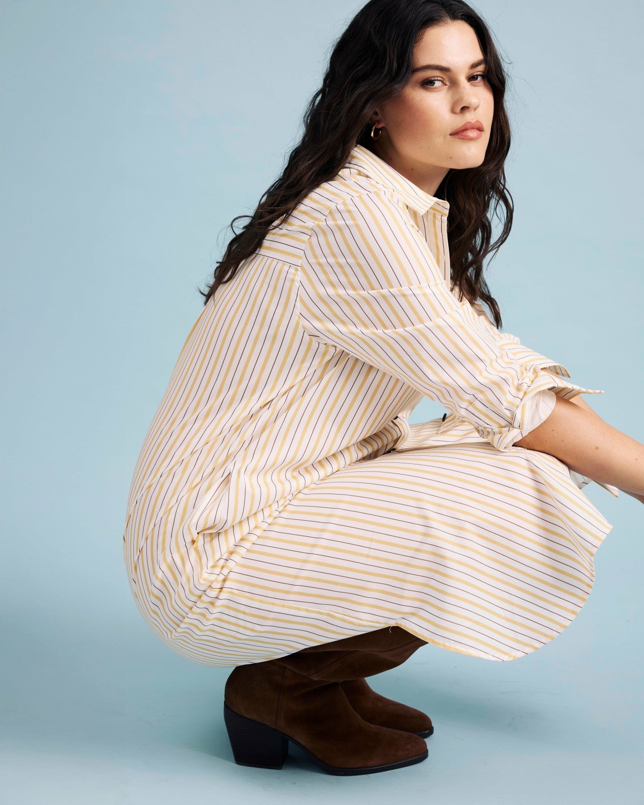 Odeon Stretch Poplin Shirtdress - Universal Standard